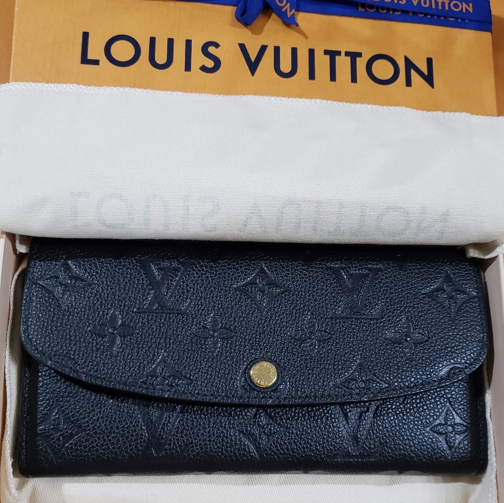 LOUIS VUITTON EMILIE EMPREINTE LEATHER WALLET